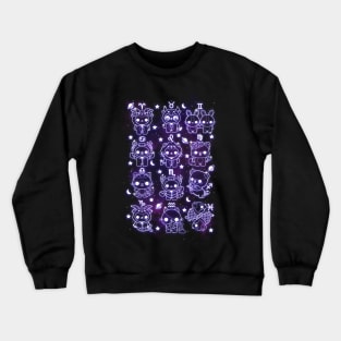 Kawaii zodiac signs Crewneck Sweatshirt